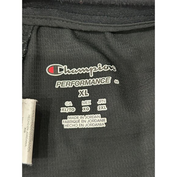 Champion Performance Black Athletic Performance Pants Zippered Side Pocket - Picture 6 of 11